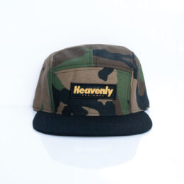Camo / Black 5 Panel