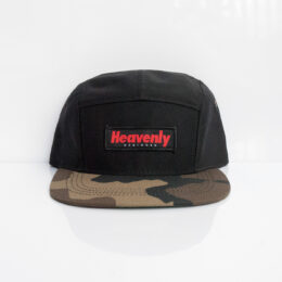 Black / Camo 5 Panel