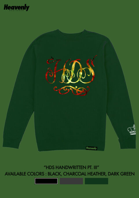 HDS-Handwritten-Pt.-III-Crew-DarkGreen