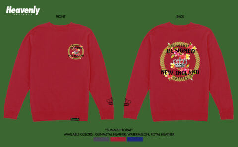 Summer Floral Crew Neck